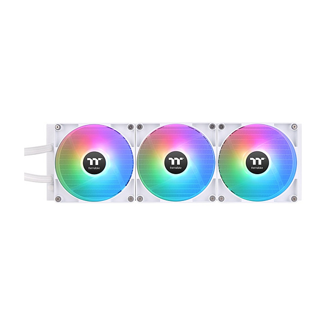 K Cooler Wasserkühlung Thermaltake TH420 V2 Ultra ARGB Sync CPU Liquid Cooler Snow Edition All-In-One