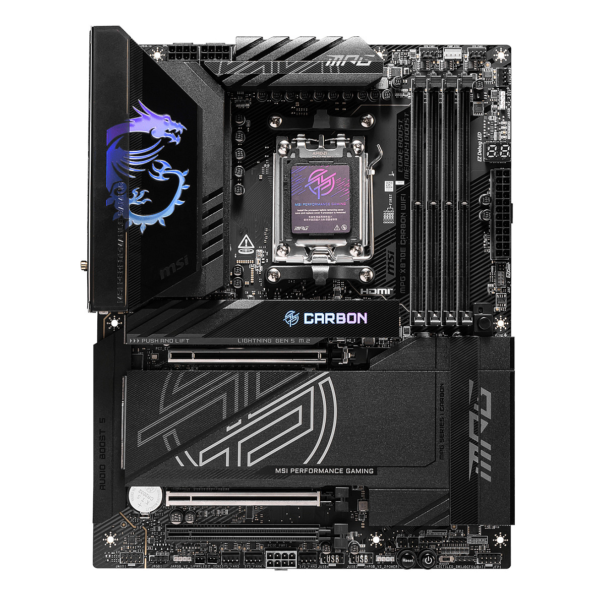 AM5 MSI MPG X870E CARBON WIFI ATX