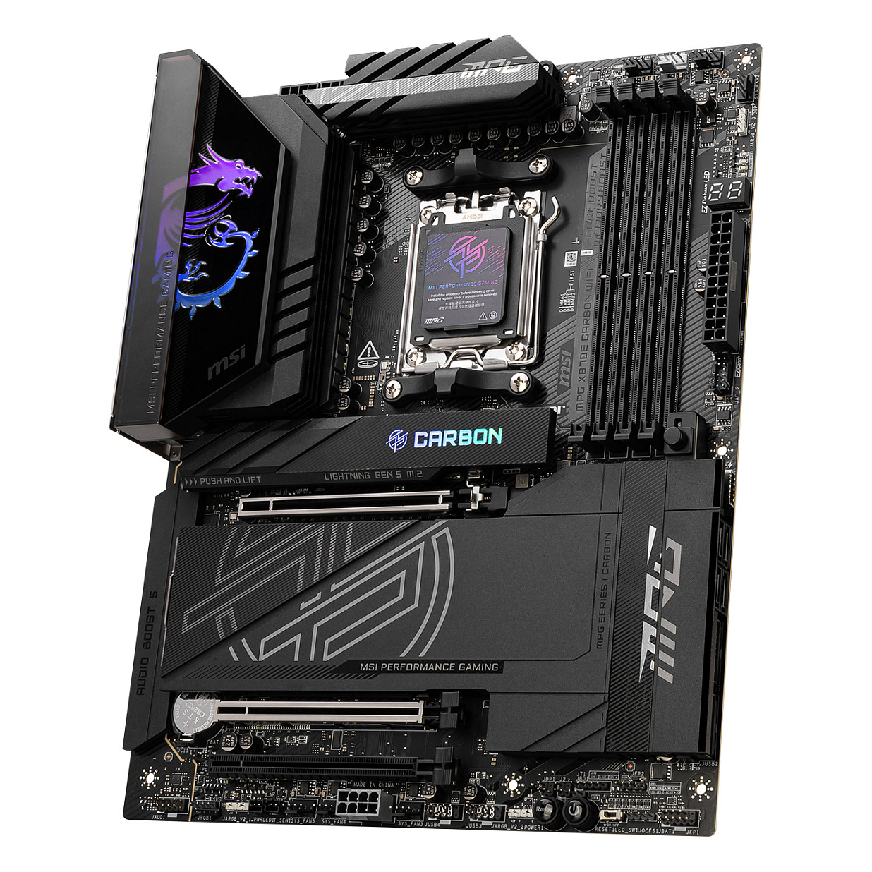 AM5 MSI MPG X870E CARBON WIFI ATX