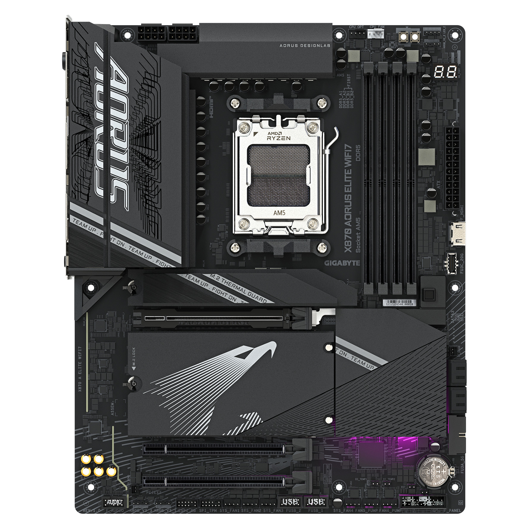 AM5 Gigabyte X870 Aorus Elite Wifi7 ATX