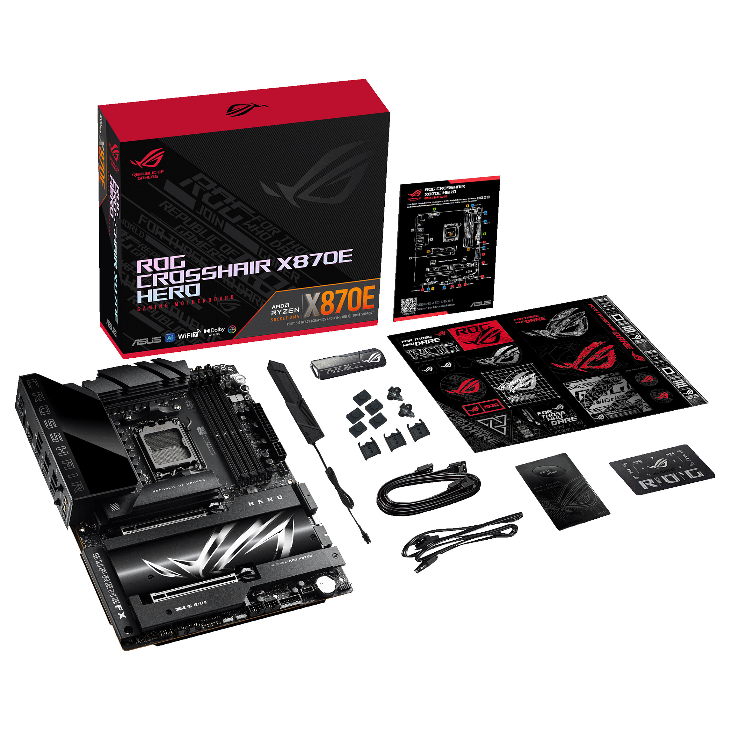 AM5 ASUS ROG CROSSHAIR X870E HERO ATX