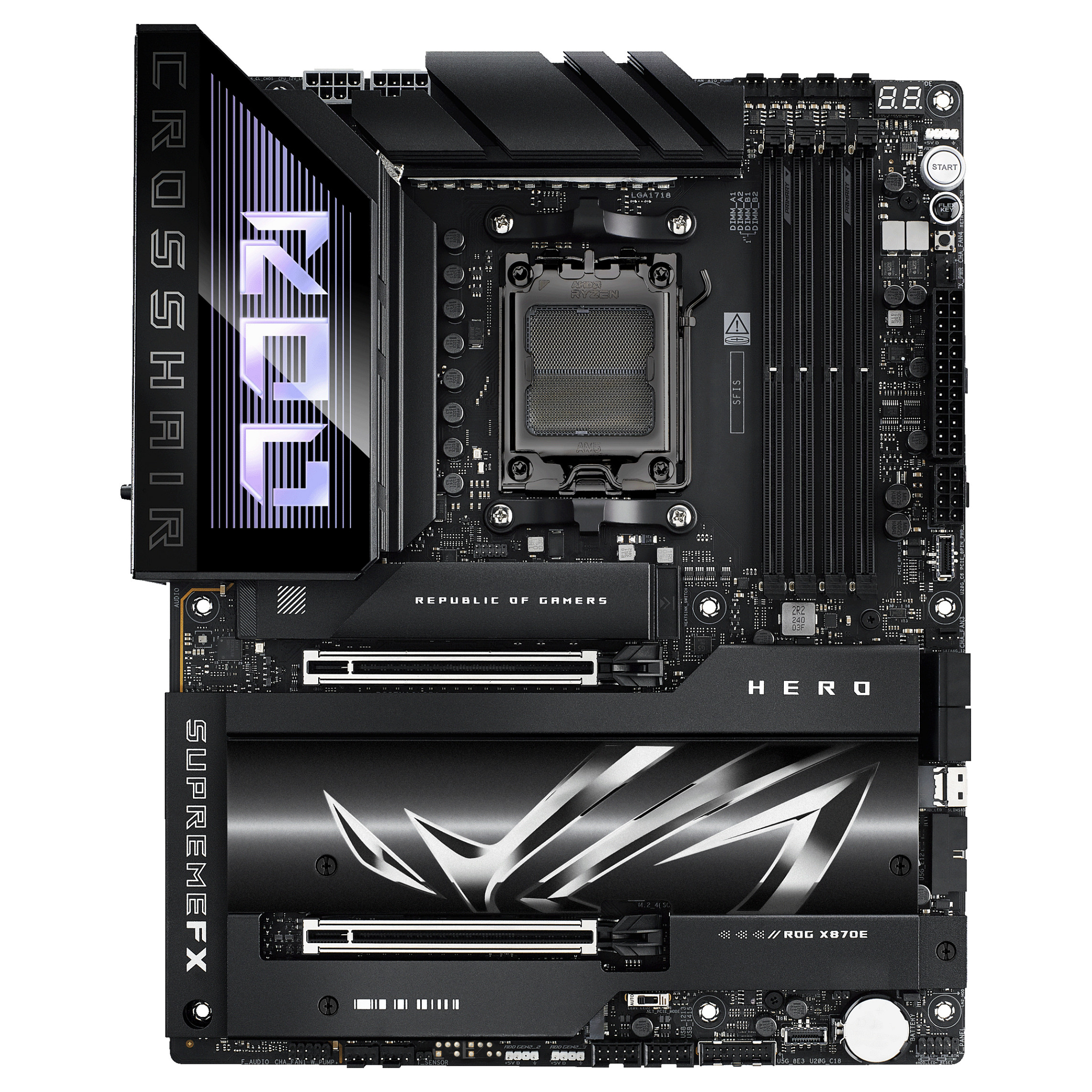 AM5 ASUS ROG CROSSHAIR X870E HERO ATX