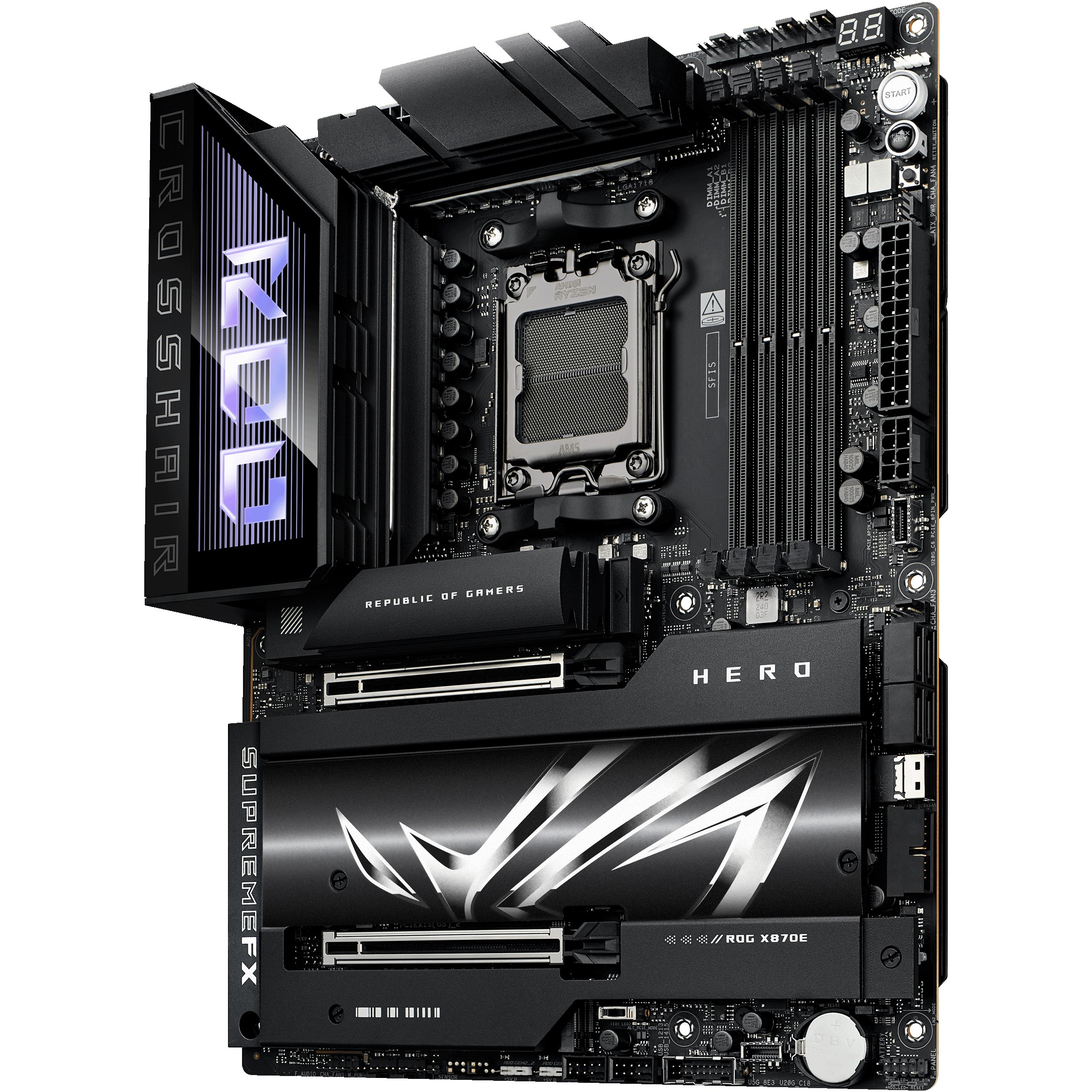 AM5 ASUS ROG CROSSHAIR X870E HERO ATX