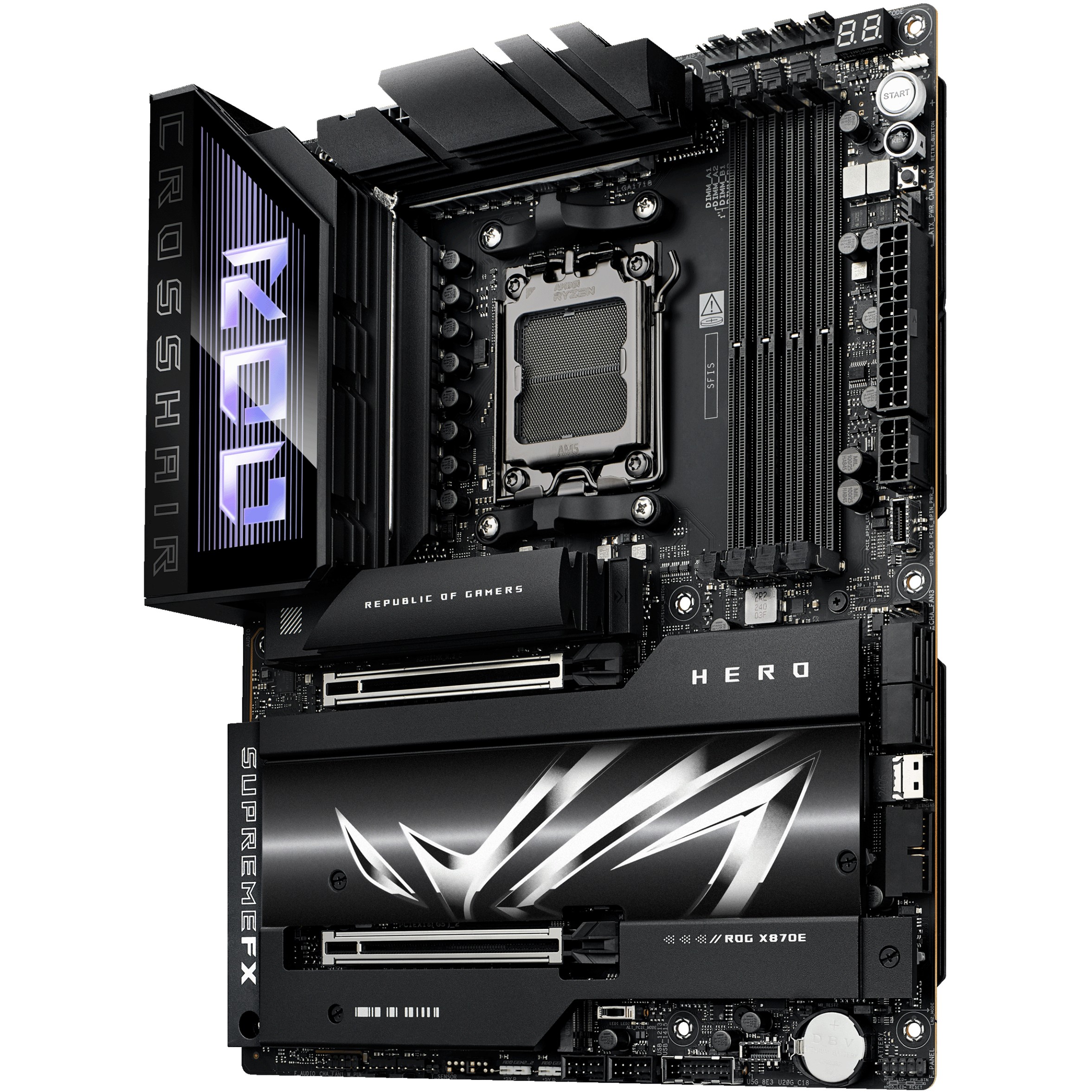 AM5 ASUS ROG CROSSHAIR X870E HERO ATX