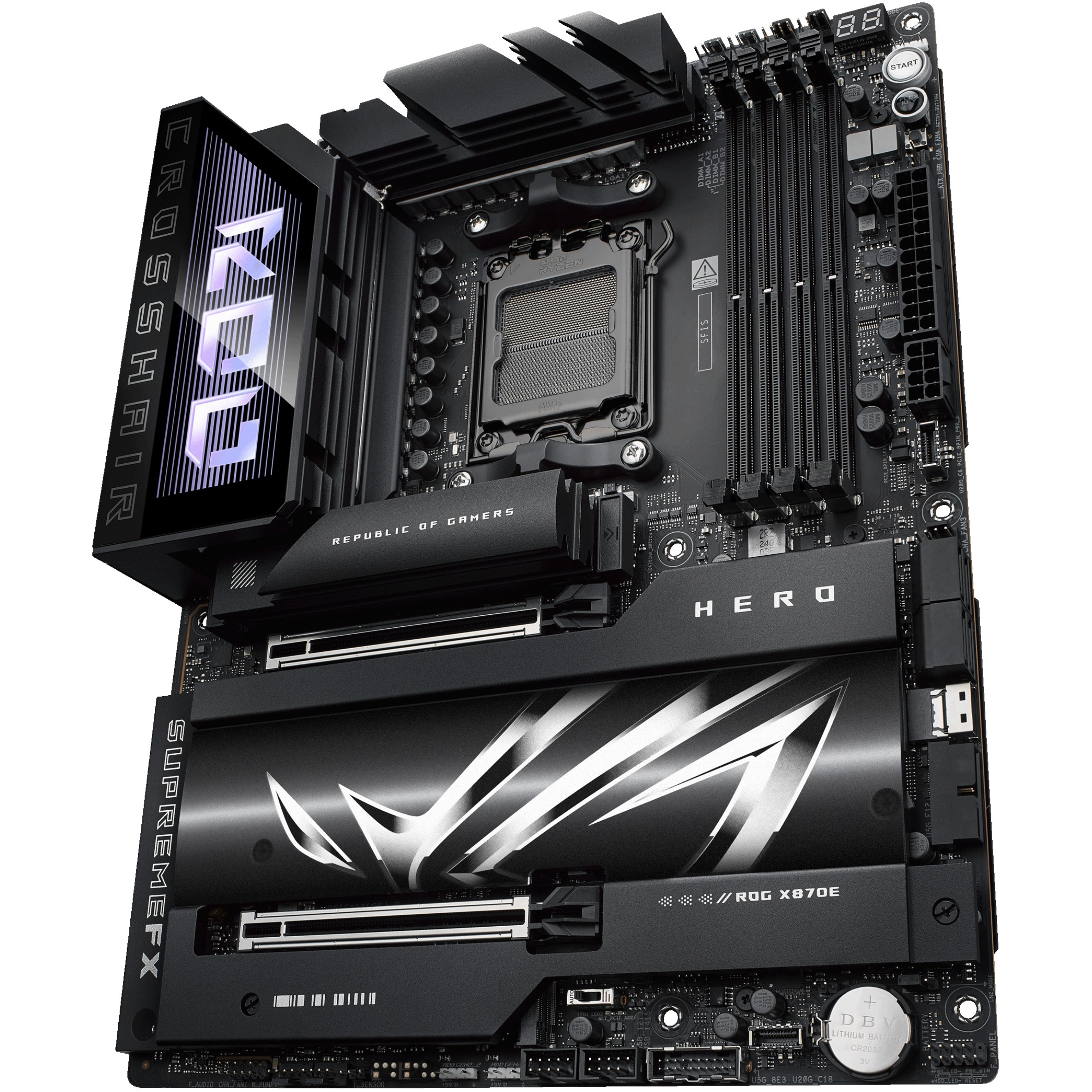 AM5 ASUS ROG CROSSHAIR X870E HERO ATX