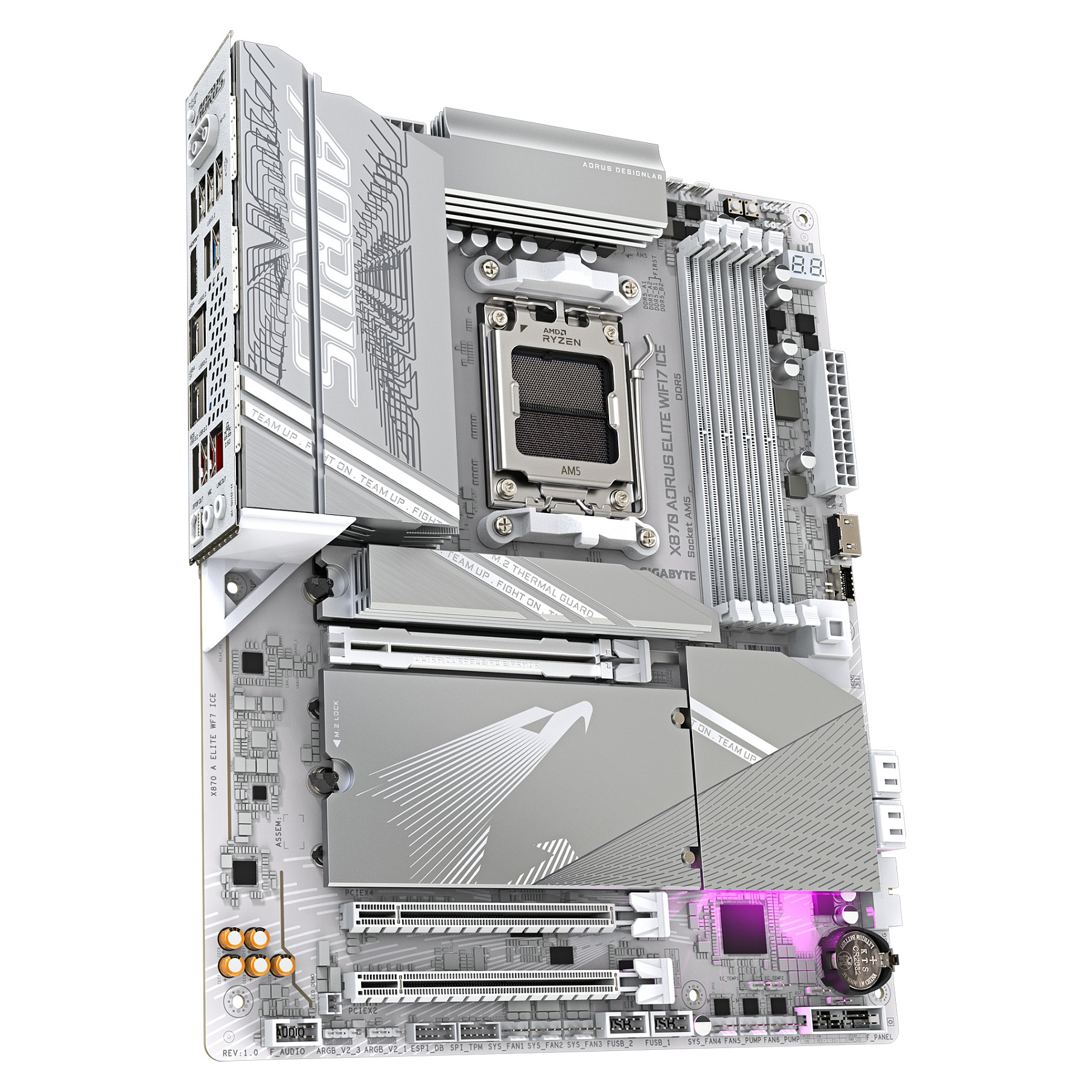 AM5 Gigabyte X870 AORUS ELITE WF7 ICE