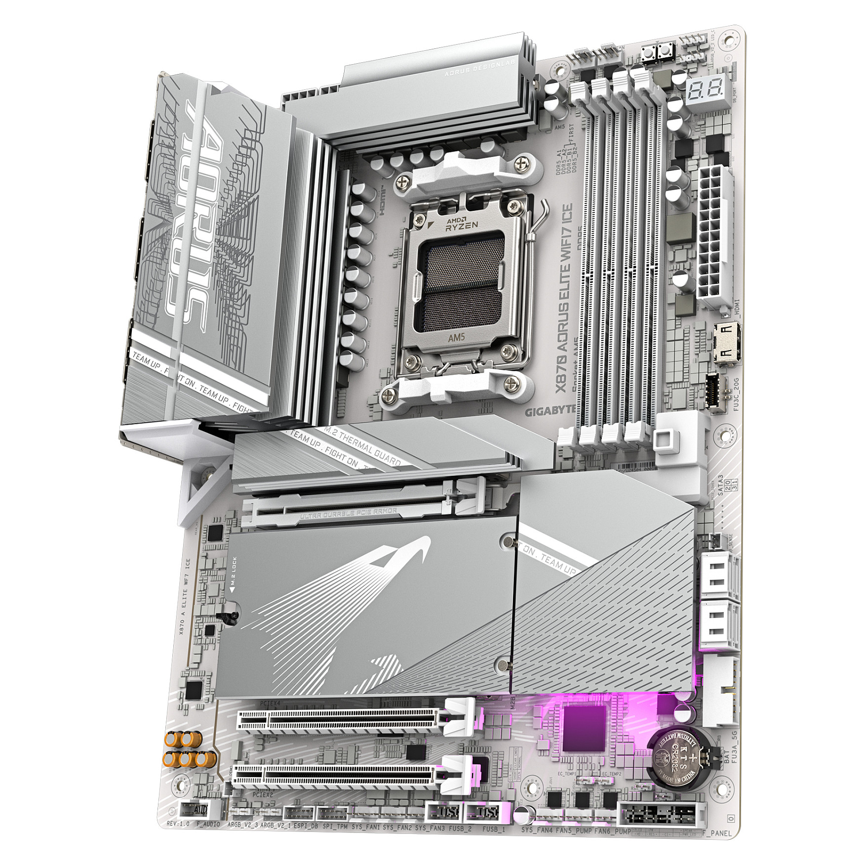 AM5 Gigabyte X870 AORUS ELITE WF7 ICE