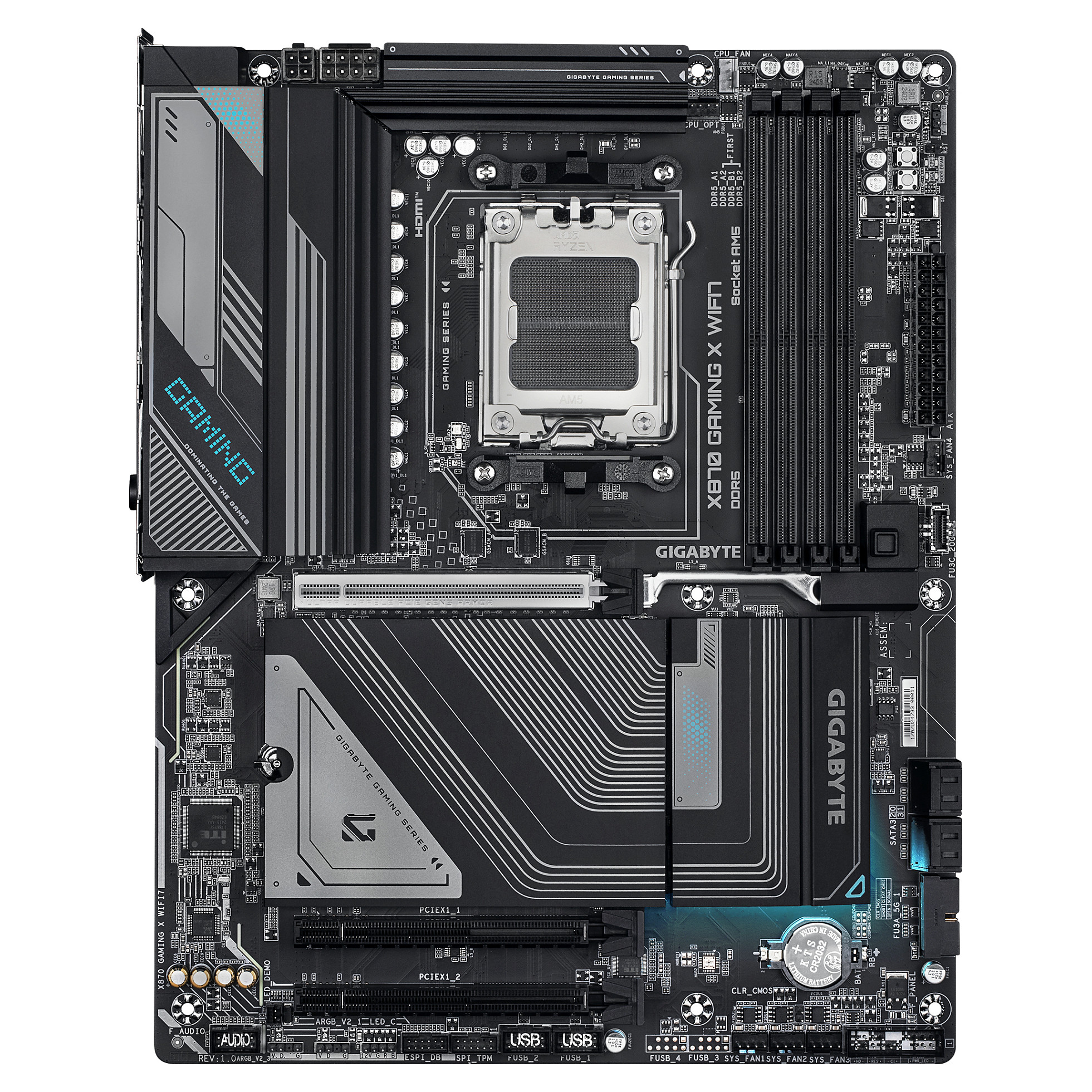 AM5 Gigabyte X870 GAMING X WIFI7 ATX