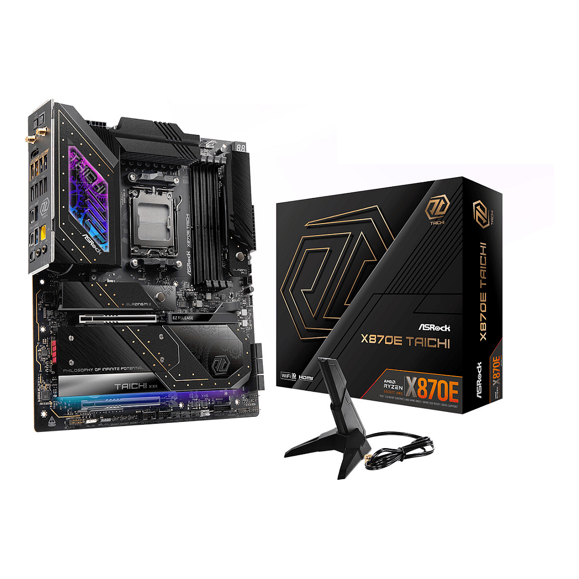 ASRock X870E Taichi AM5 ATX HDMI/USB-C DDR5 retail