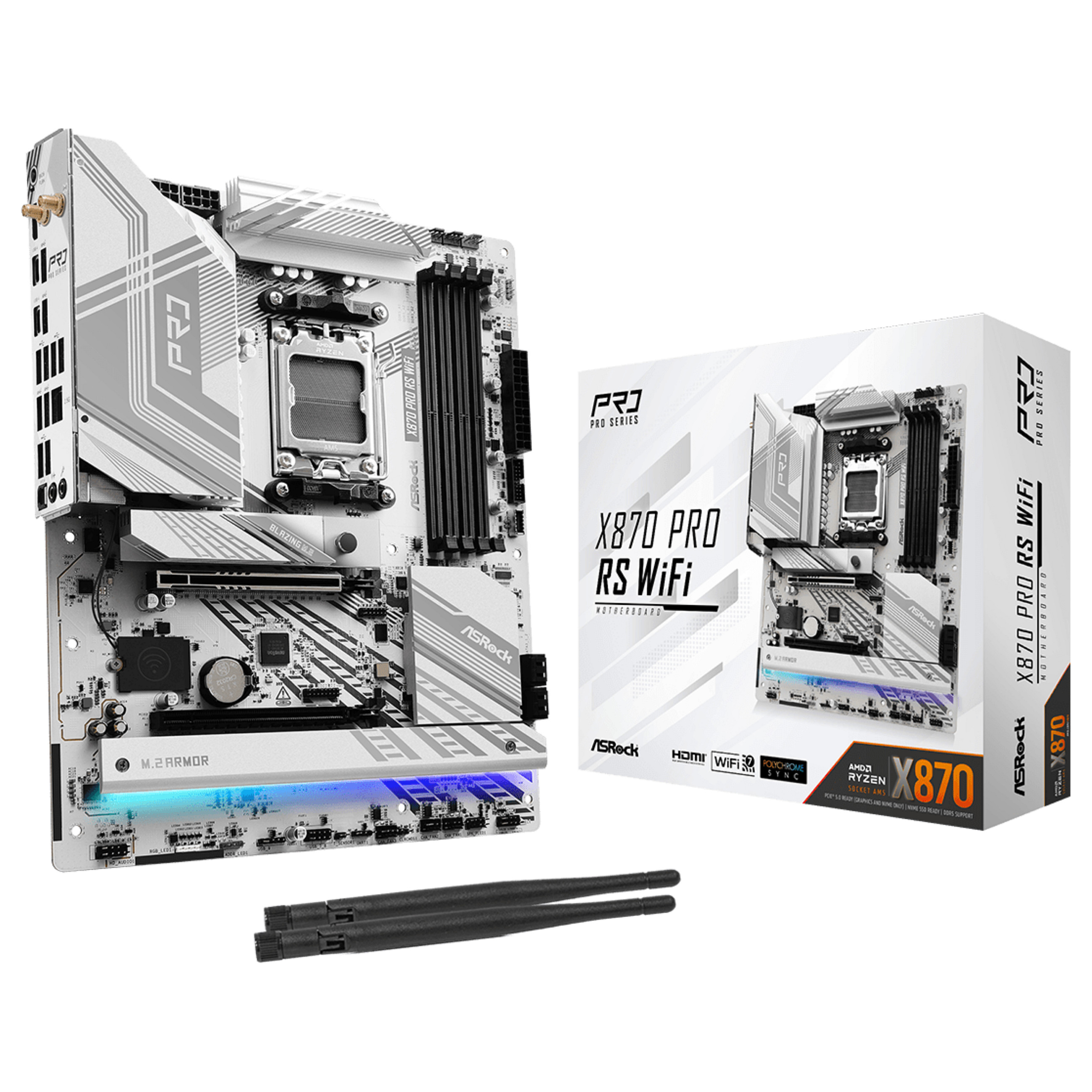 ASROCK X870 Pro RS WiFi (AM5) (D)