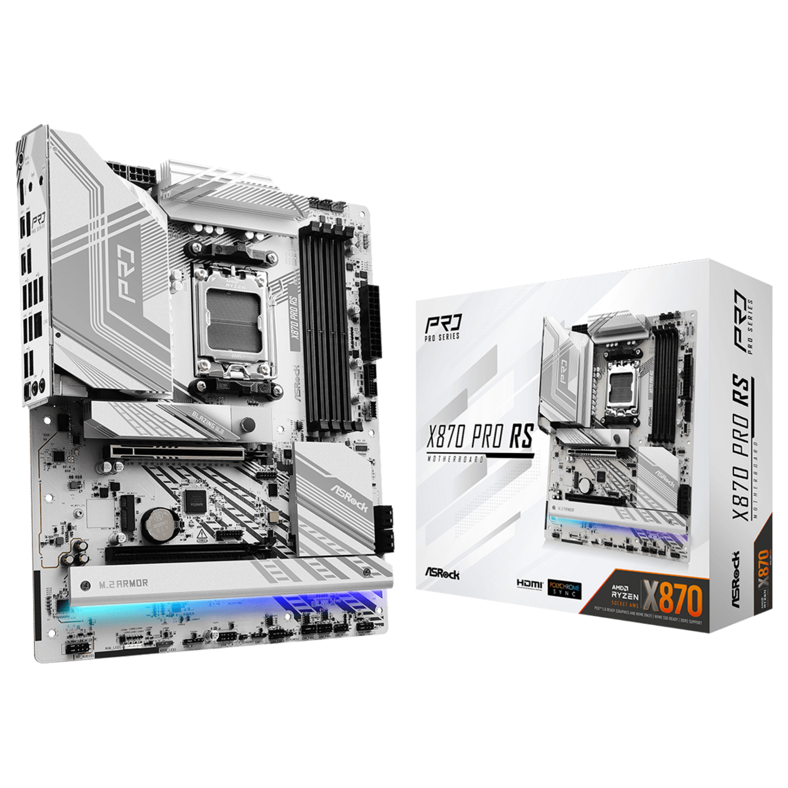 ASRock X870 Pro RS AM5 ATX HDMI/USB-C DDR5 retail