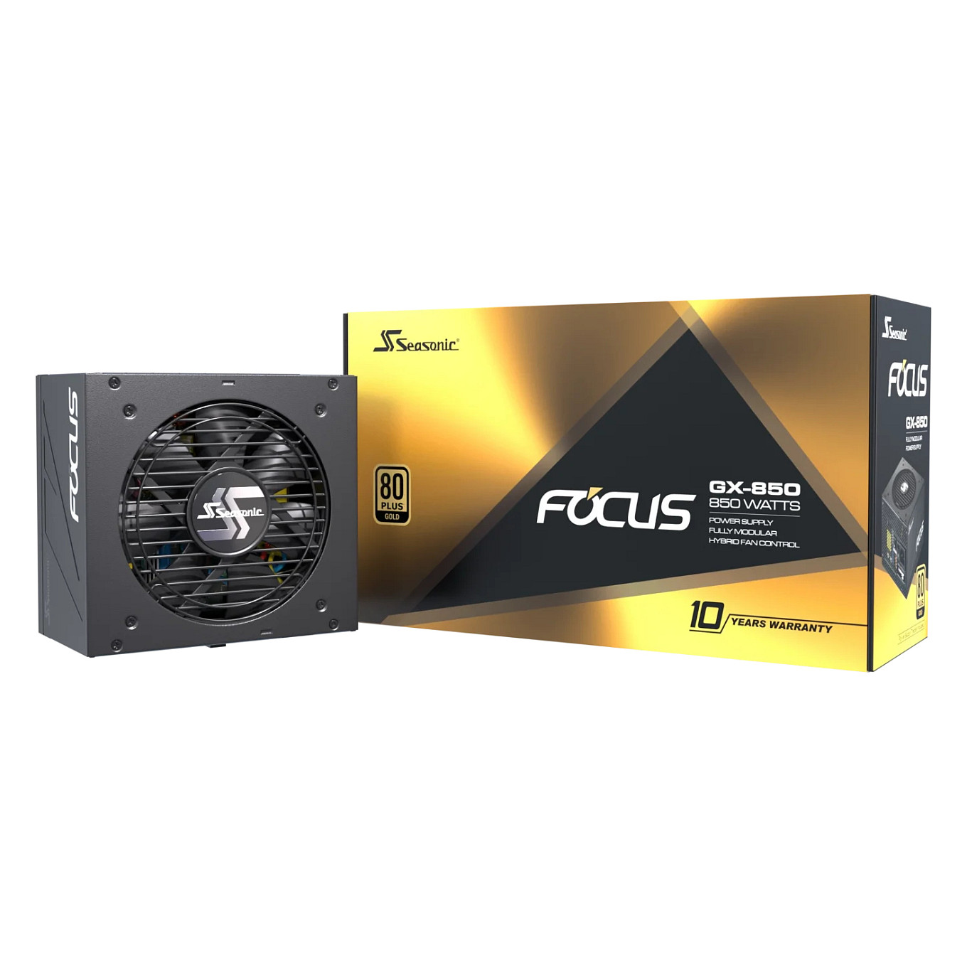 850W Seasonic Focus-GX-850 ATX 3.1 80+ Gold