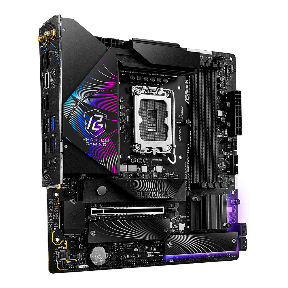 1851 ASRock Z890M Phantom Gaming Riptide Wifi DDR5