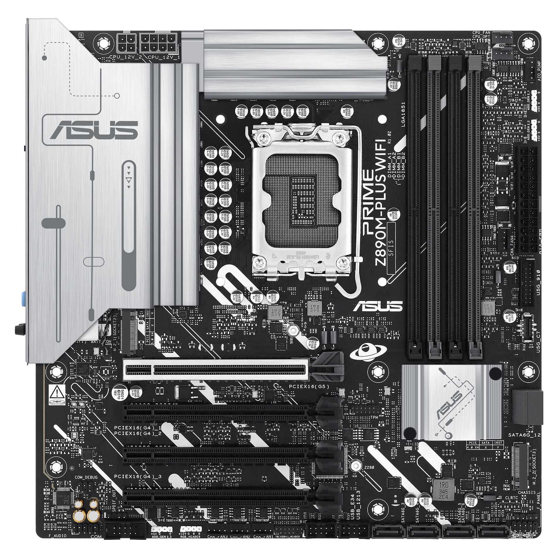 1851 ASUS PRIME Z890M-Plus Wifi DDR5