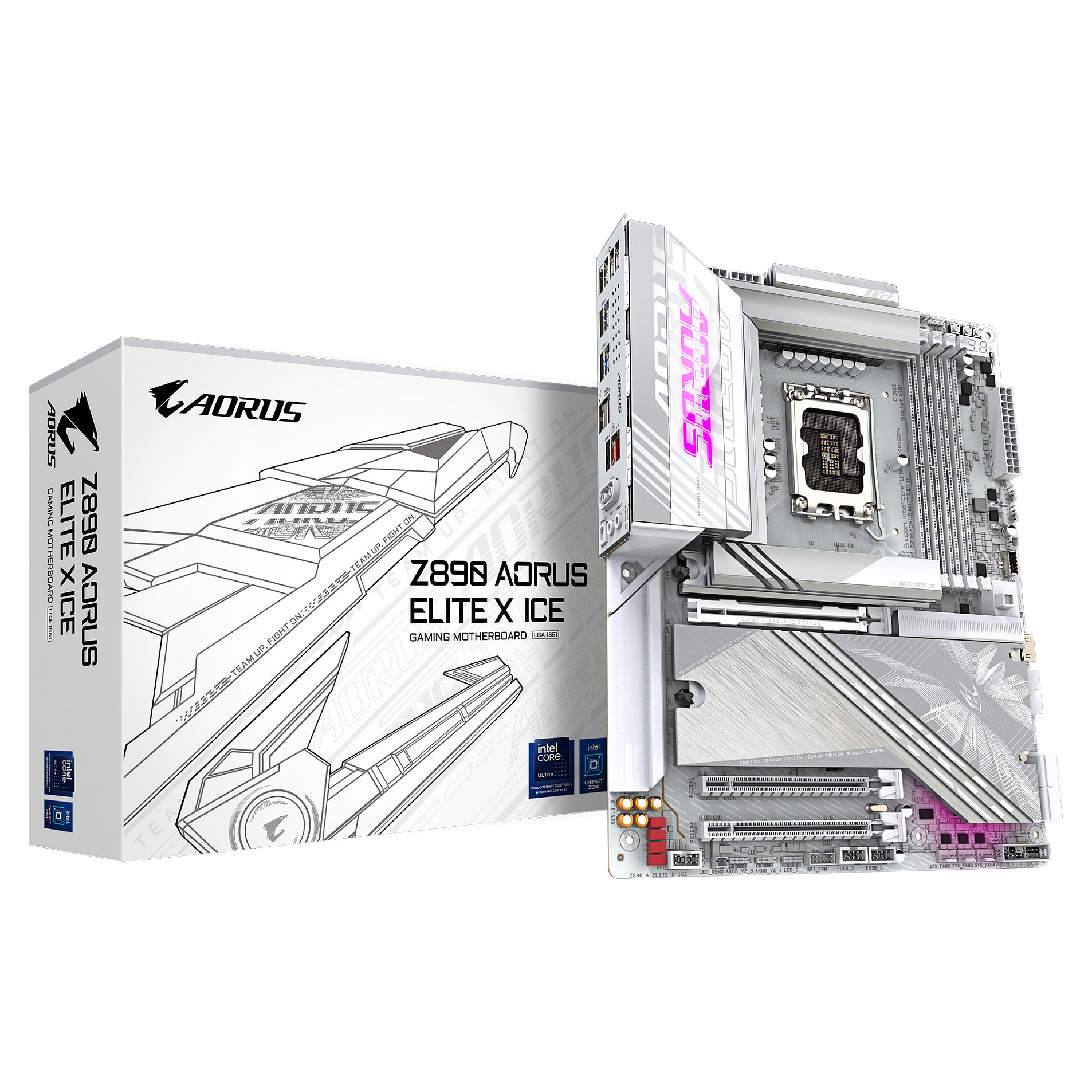 GIGA Z890 AORUS ELITE X ICE S1851/DDR5/ATX