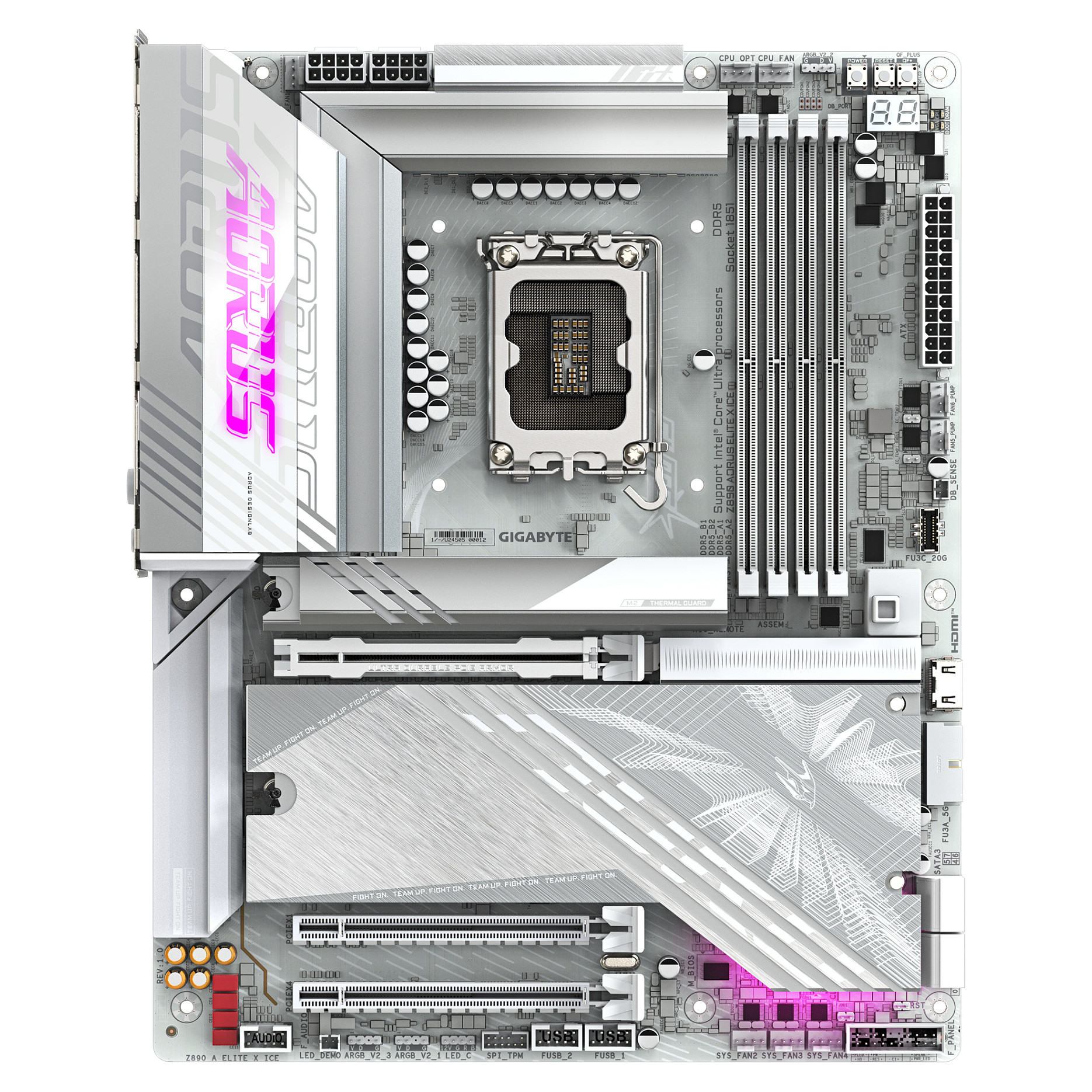 GIGA Z890 AORUS ELITE X ICE S1851/DDR5/ATX