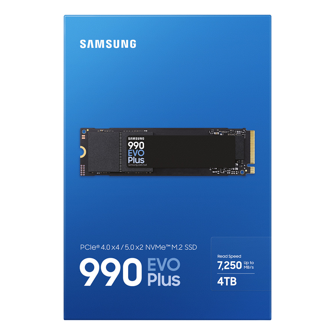 M.2 4TB Samsung 990 EVO Plus NVMe PCIe 5.0 x 2