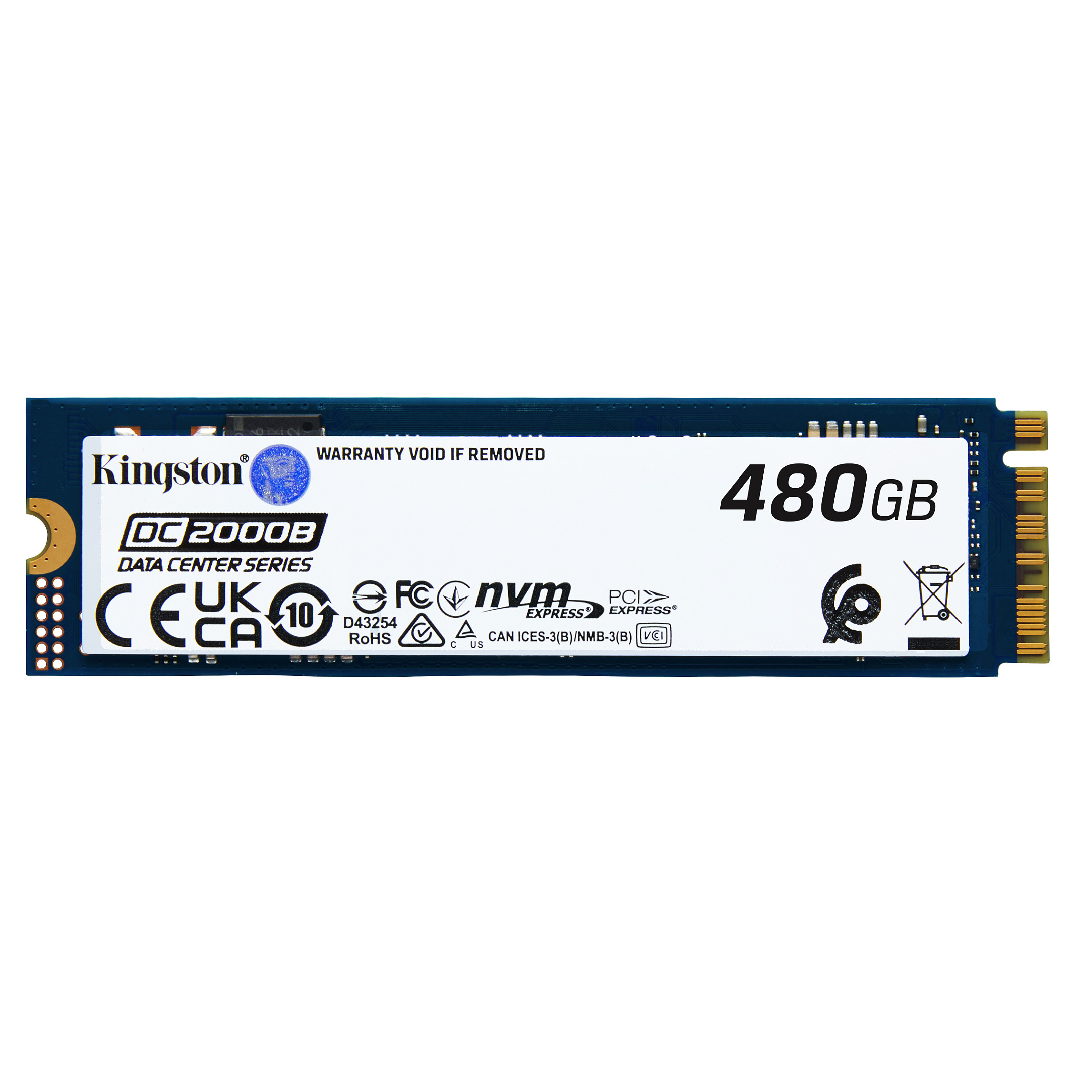 Ent. M.2 480GB Kingston DC2000B NVMe PCIe 4.0 x 4