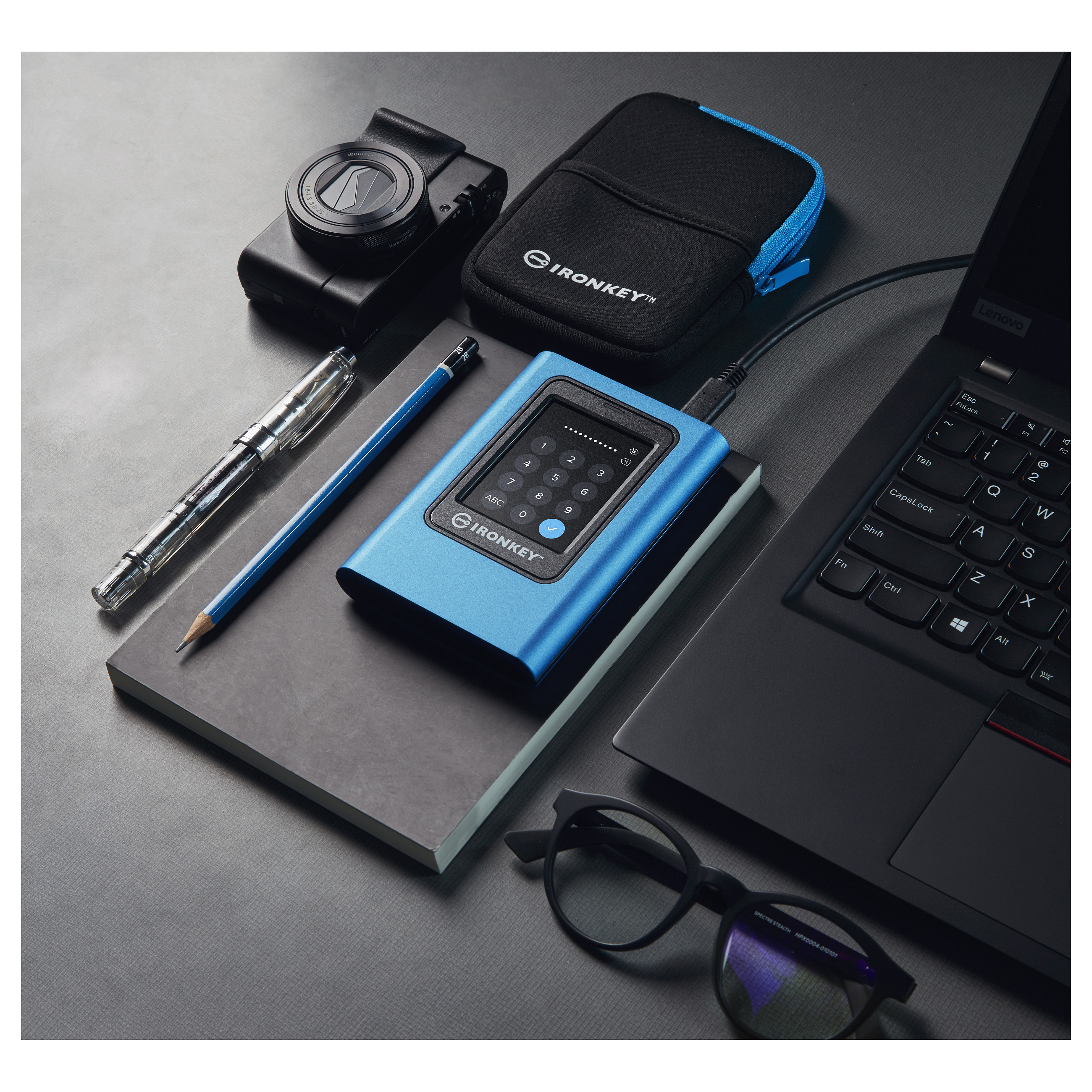 1.92TB Kingston IronKey Vault Privacy 80 USB 3.2 Gen 1
