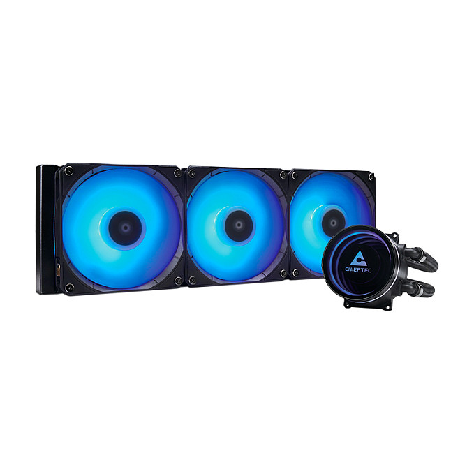 K Cooler Wasserkühlung Chieftec Iceberg 360 RGB multi Cooler | 1700; 1200; 1150; 1151; 1155; 1156; 1851; AM5/4/3+/2+/2