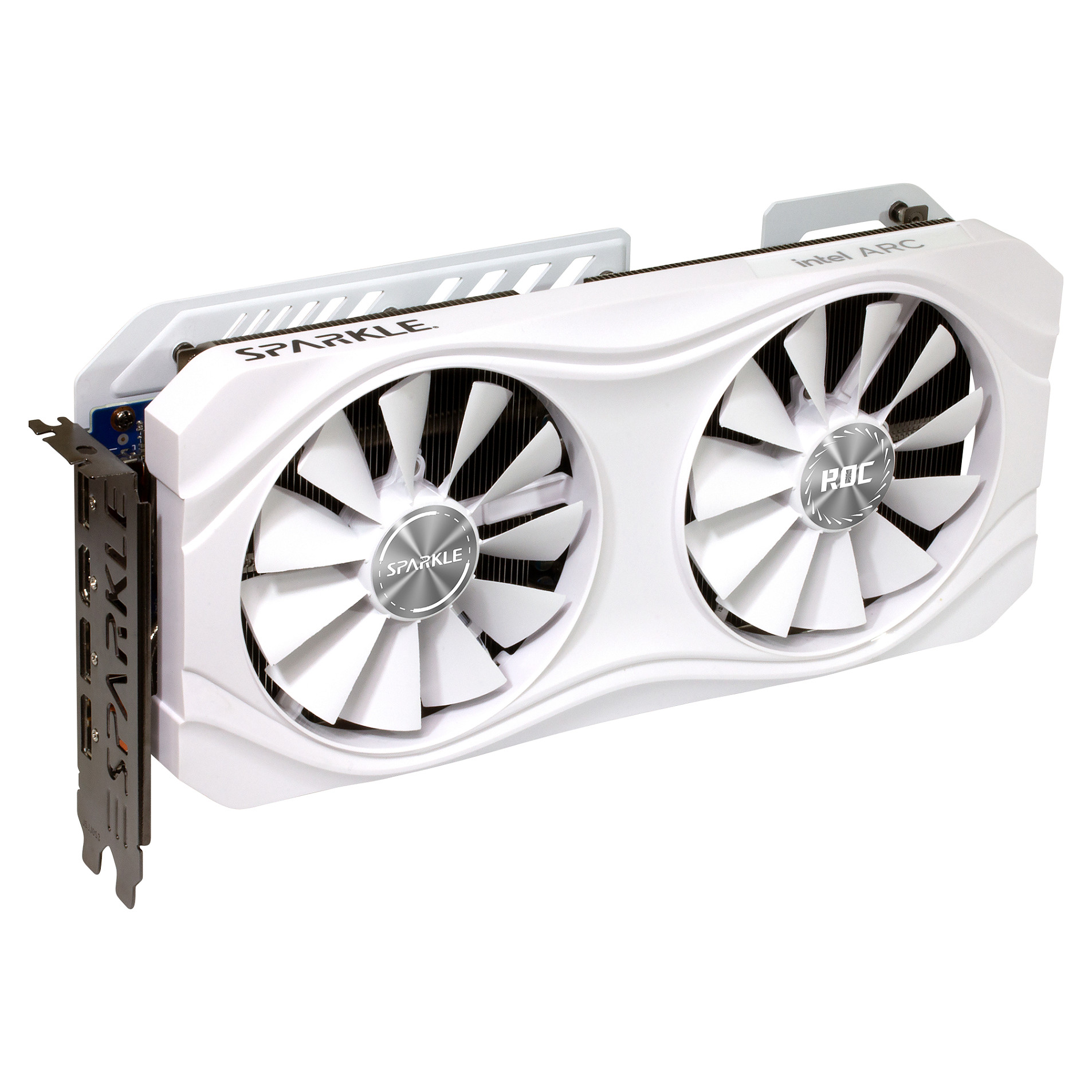 A750 8GB Sparkle Intel Arc ROC Luna OC GDDR6 white