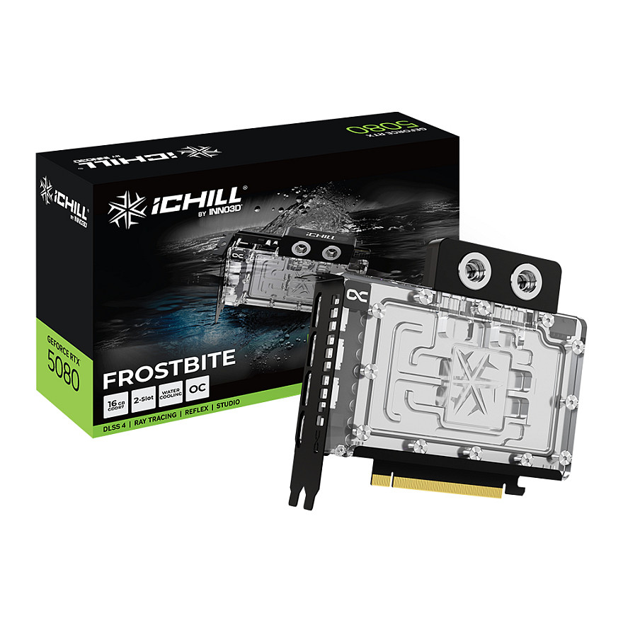RTX 5080 16GB Inno3D iChill Frostbite GDDR7