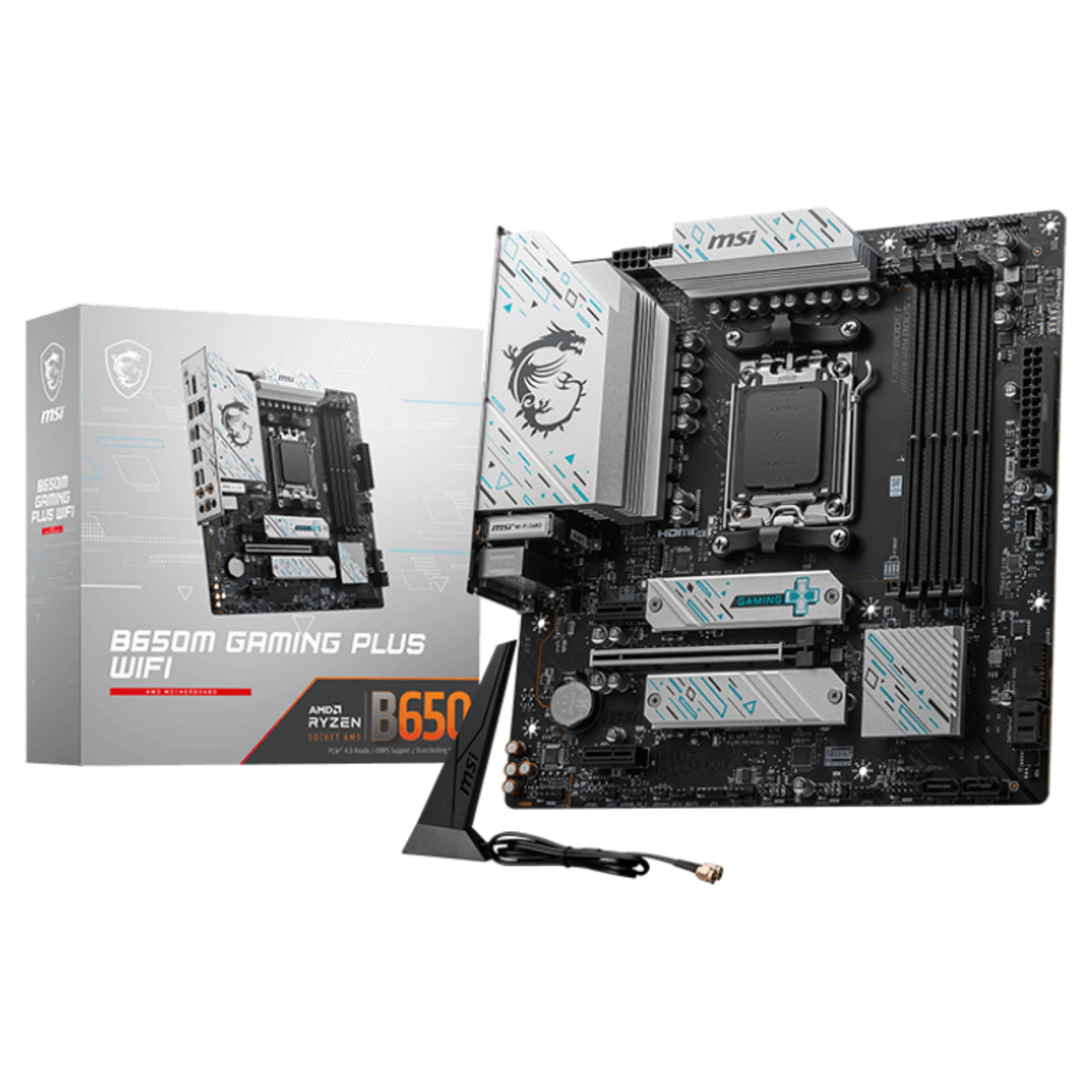MSI B650M GAMING PLUS WIFI (B650.AM5.mATX.DDR5)