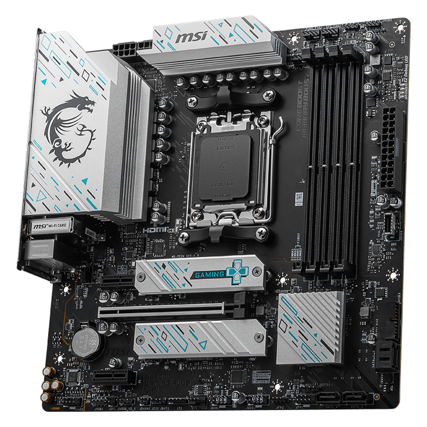 MSI B650M GAMING PLUS WIFI (B650.AM5.mATX.DDR5)