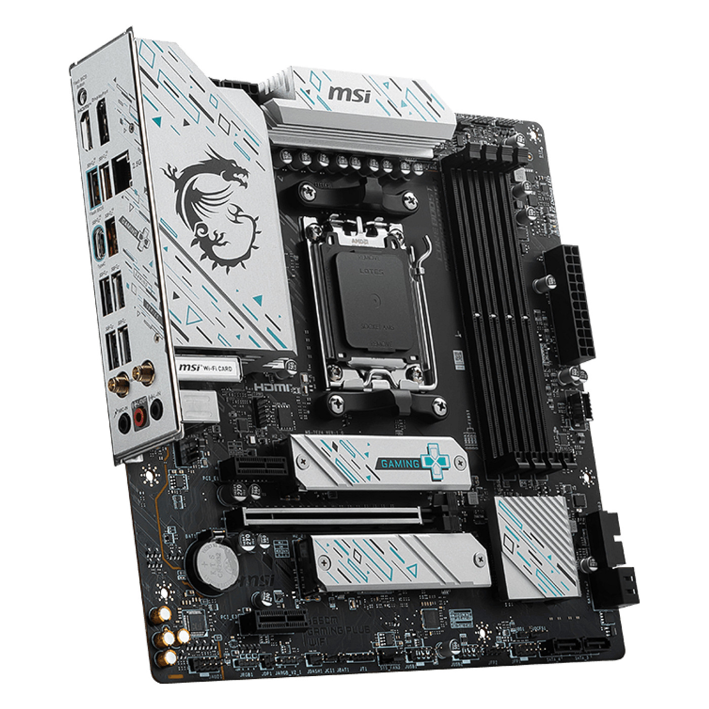 MSI B650M GAMING PLUS WIFI (B650.AM5.mATX.DDR5)