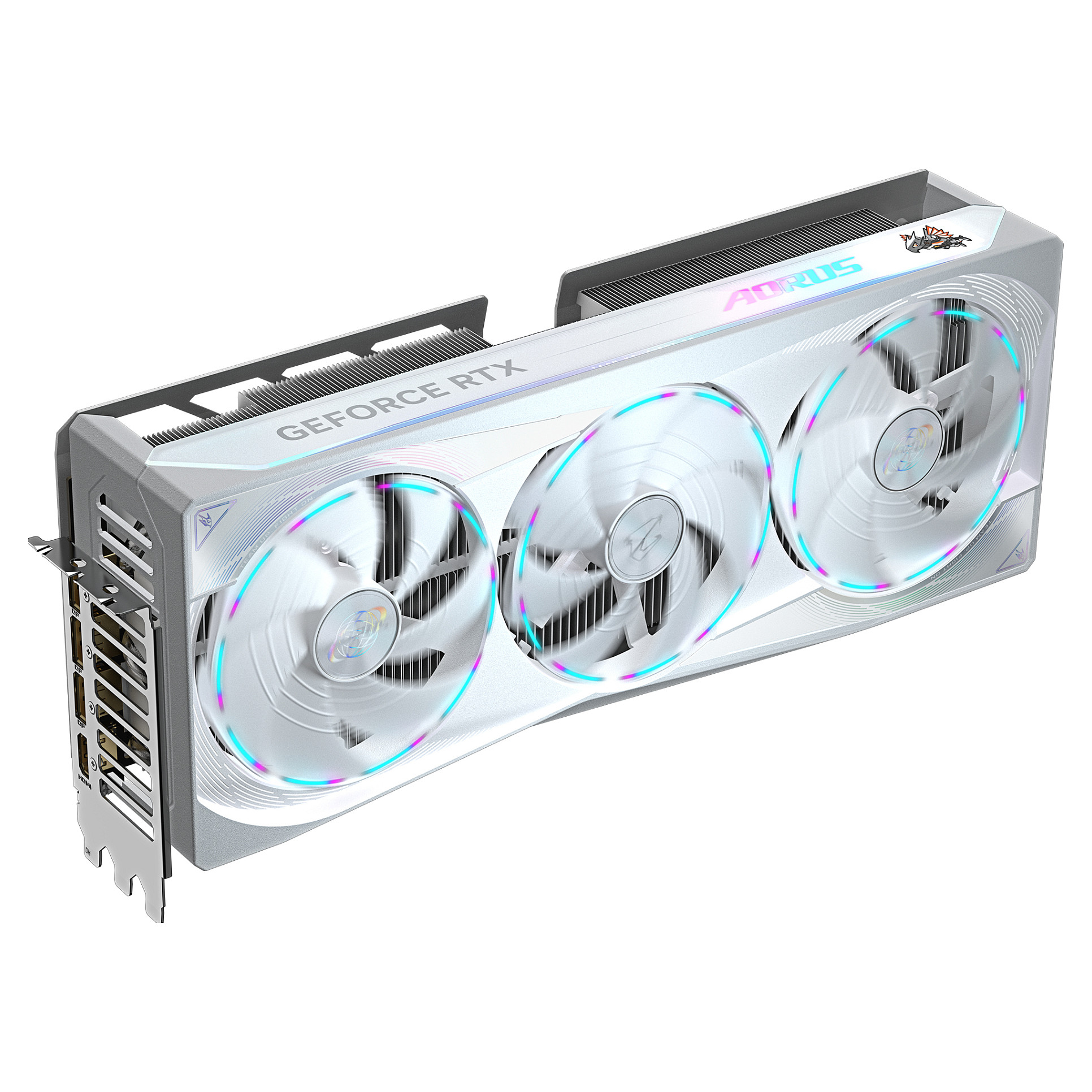 RTX 5080 16GB Gigabyte Aorus Master Ice GDDR7 3Fan white