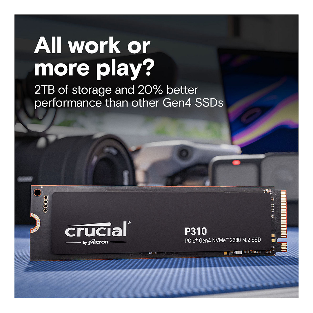 M.2 1TB Crucial P310 NVMe PCIe Gen4 CT1000P310SSD8