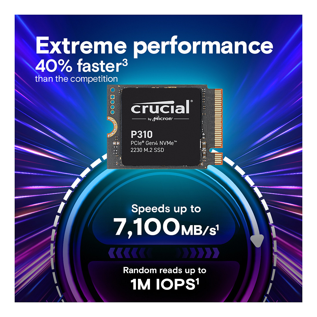 M.2 2TB Crucial P310 NVMe PCIe Gen4 2230