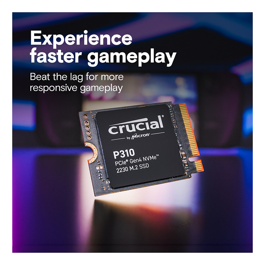 M.2 1TB Crucial P310 NVMe PCIe Gen4 2230