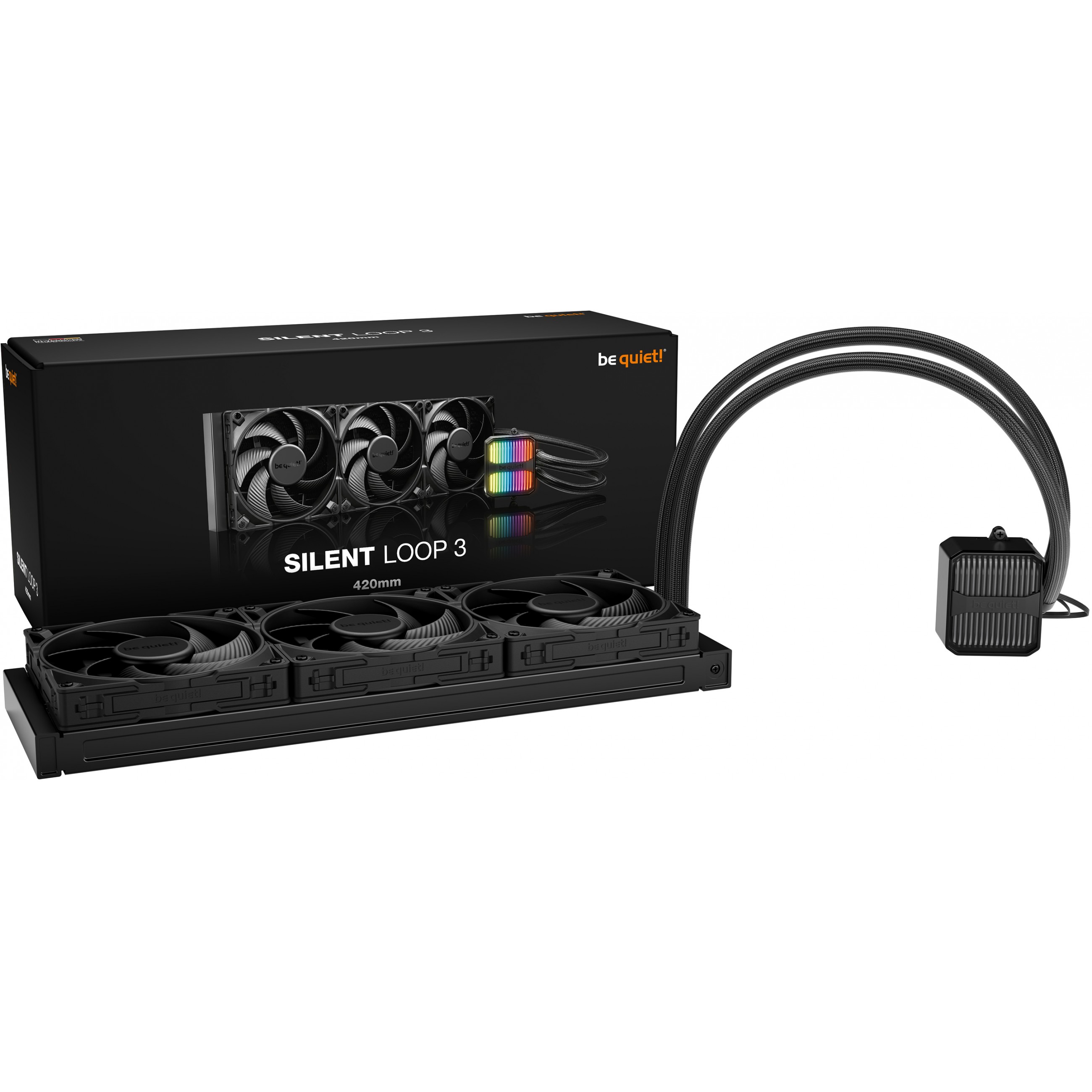 K Cooler Wasserkühlung be quiet! Silent LOOP 3 420mm