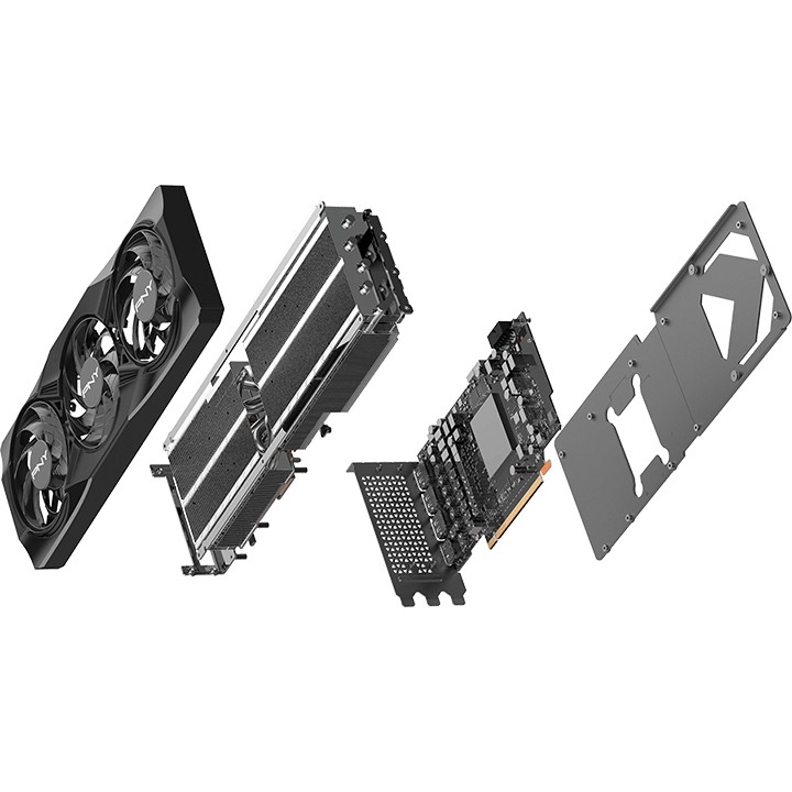 RTX 5070 TI 16GB PNY VERTO OC Triple Fan GDDR7 3 Fan