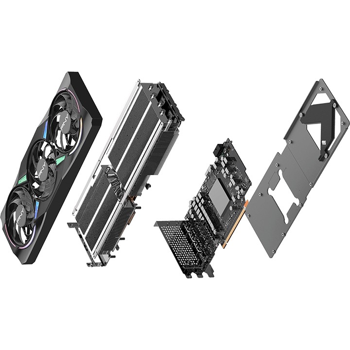 RTX 5070Ti 16GB PNY Verto ARGB OC GDDR7 3Fan