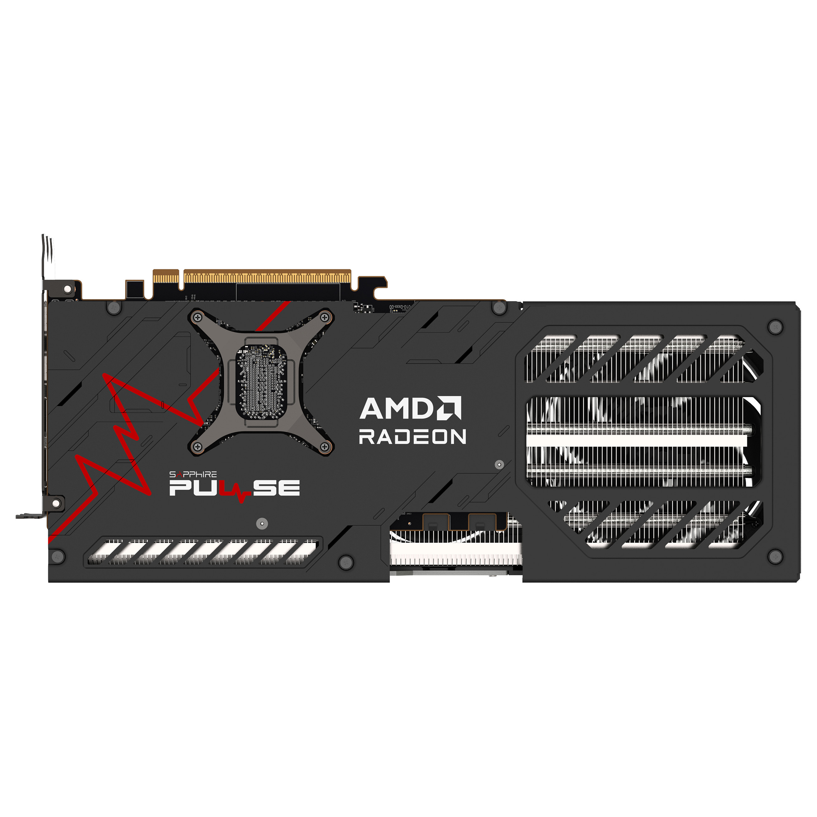 RX 9070 XT 16GB Sapphire Pulse Radeon GDDR6 3 Fan