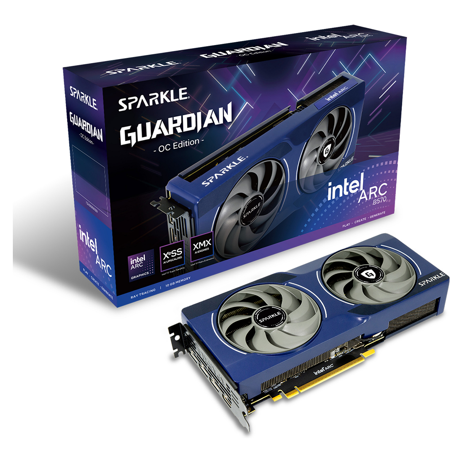 B570 10GB Sparkle Intel Arc Guardian OC GDDR6