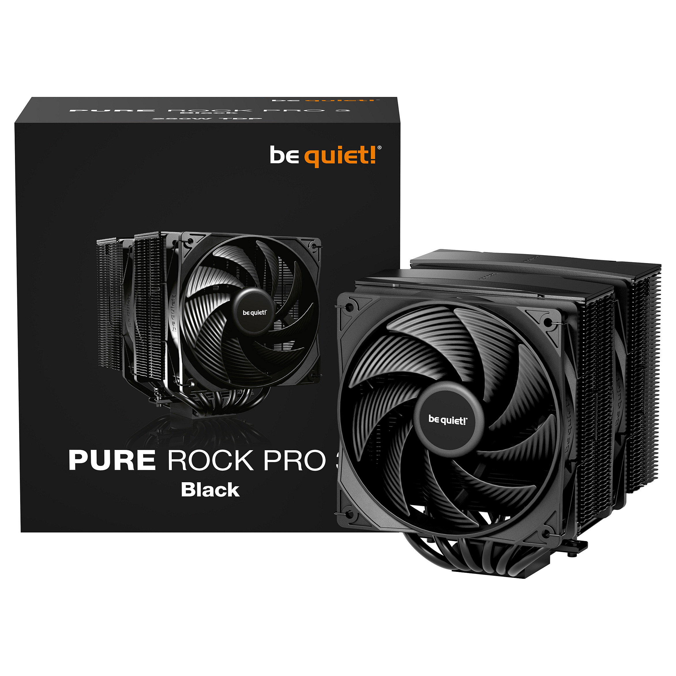 K Cooler be quiet! PURE ROCK PRO 3 Black