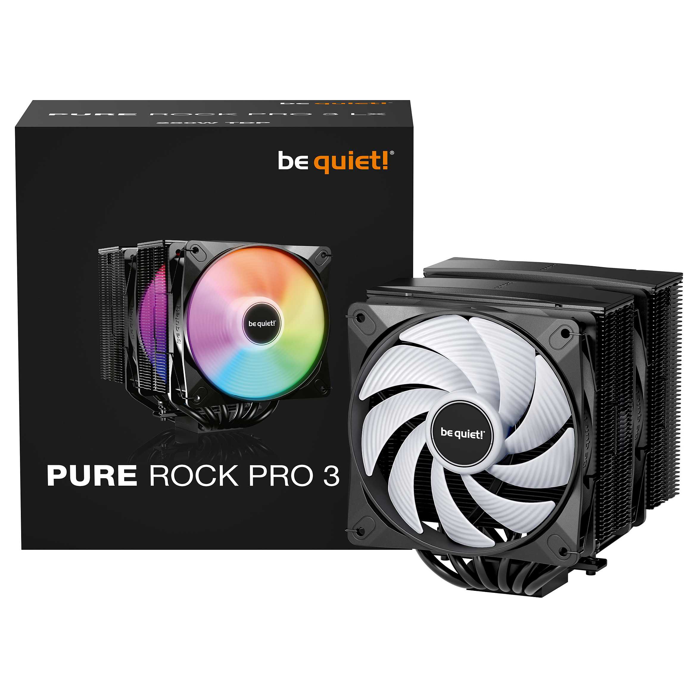 K Cooler be quiet! PURE ROCK PRO 3 LX Black