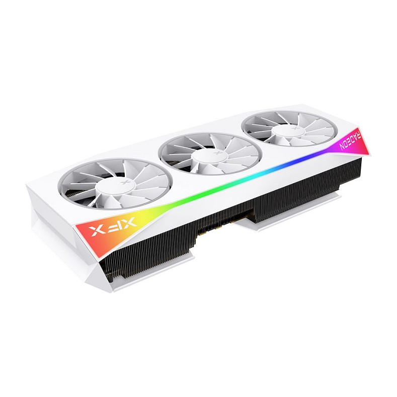 RX 9070 XT 16GB XFX Mercury Magnetic Air RGB OC GDDR6 3 Fan white