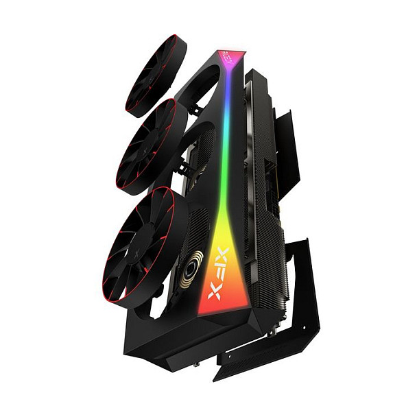 RX 9070 XT 16GB XFX Mercury Magnetic Air Gaming RGB OC GDDR6 3 Fan