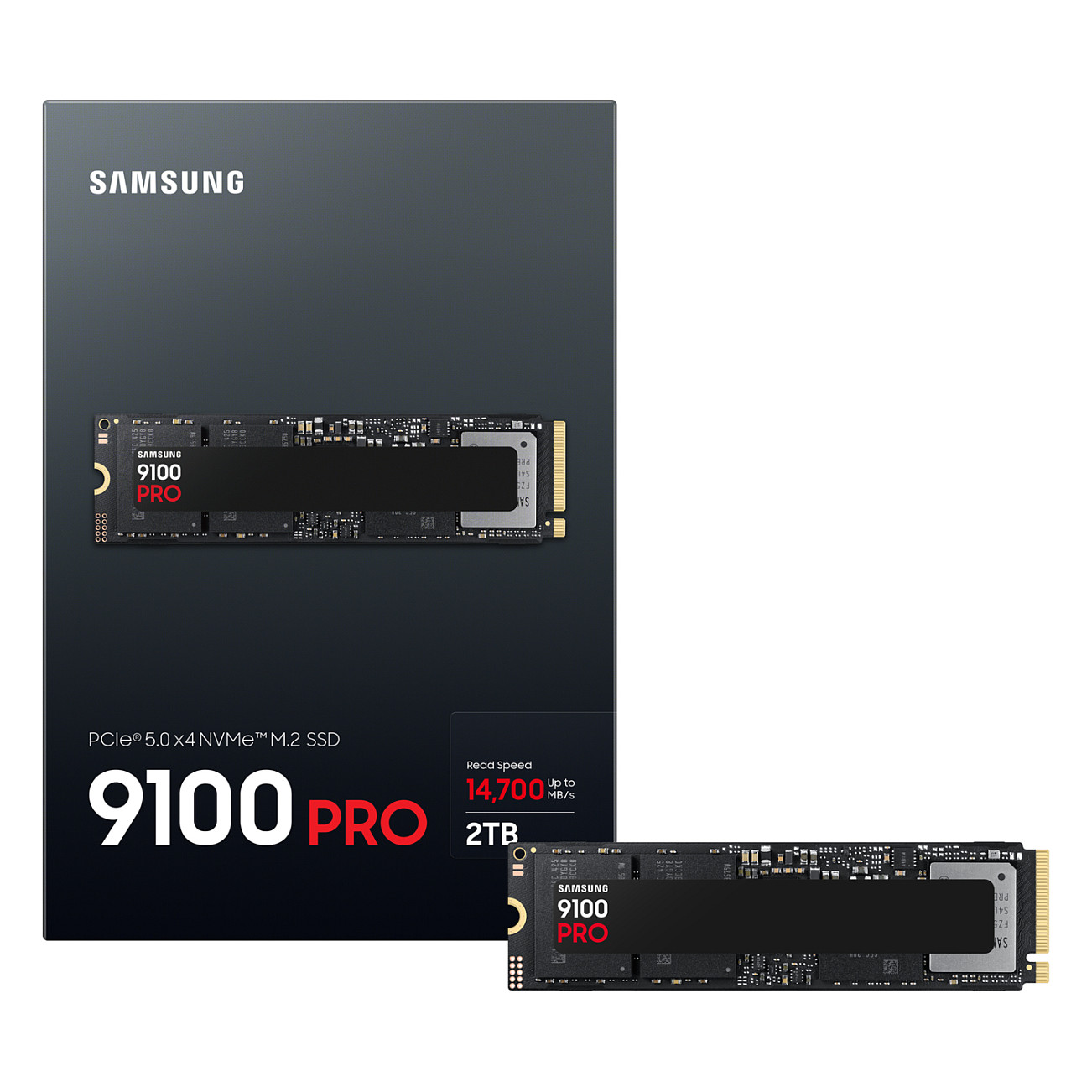 M.2 2TB Samsung 9100 PRO NVMe PCIe 5.0 retail