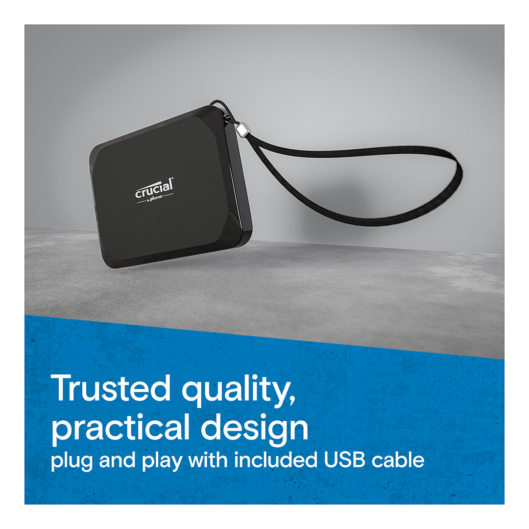 4TB Crucial X9 USB 3.2 Gen 2