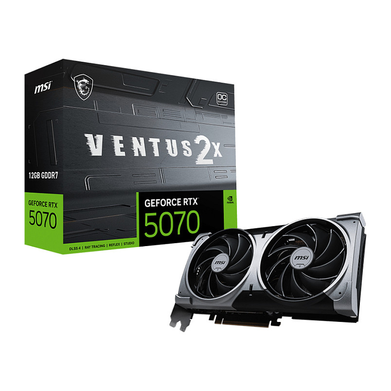 RTX 5070 12GB MSI Ventus 2X OC GDDR7