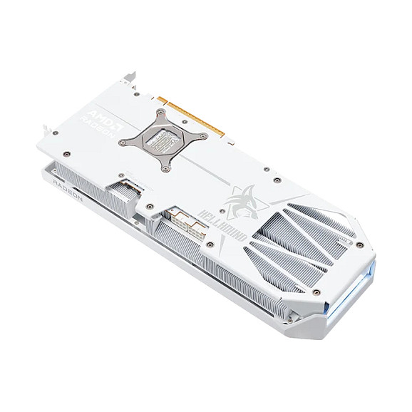 RX 9070 XT 16GB PowerColor Hellhound Spectal White OC GDDR6 3Fan