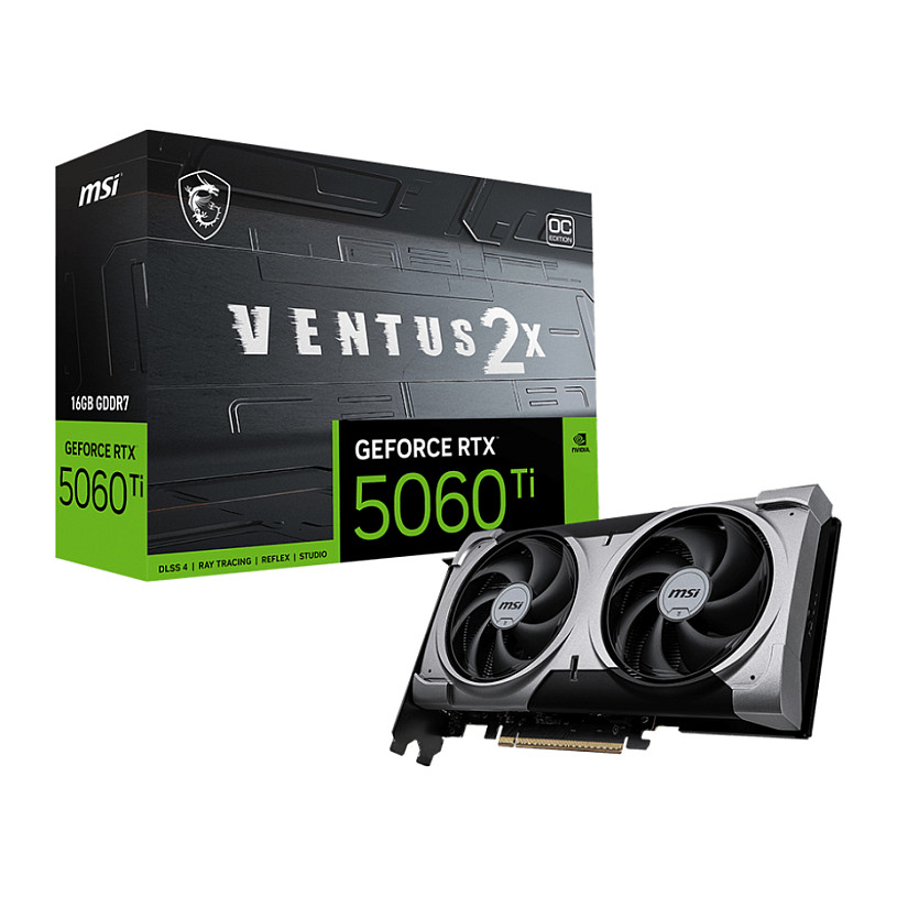 RTX 5060 Ti 16GB MSI Ventus 2X OC Plus GDDR7