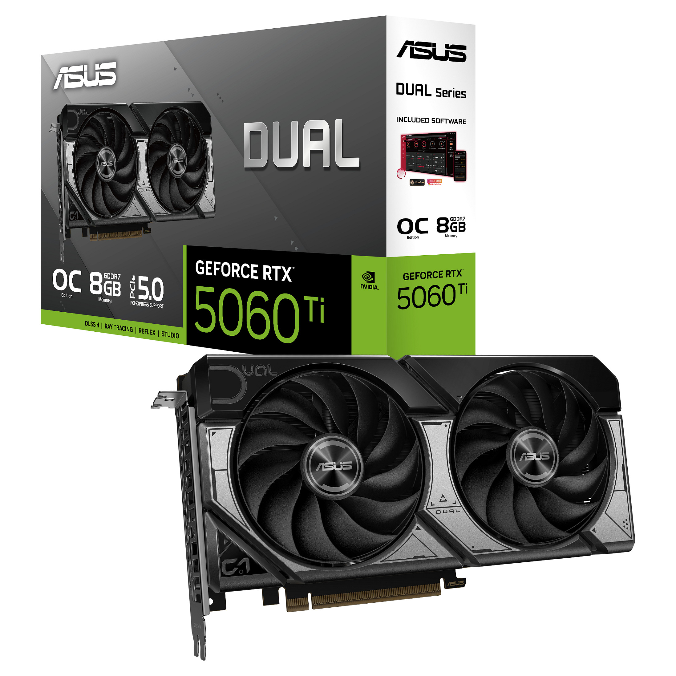 RTX 5060 Ti 8GB Asus Dual OC GDDR7