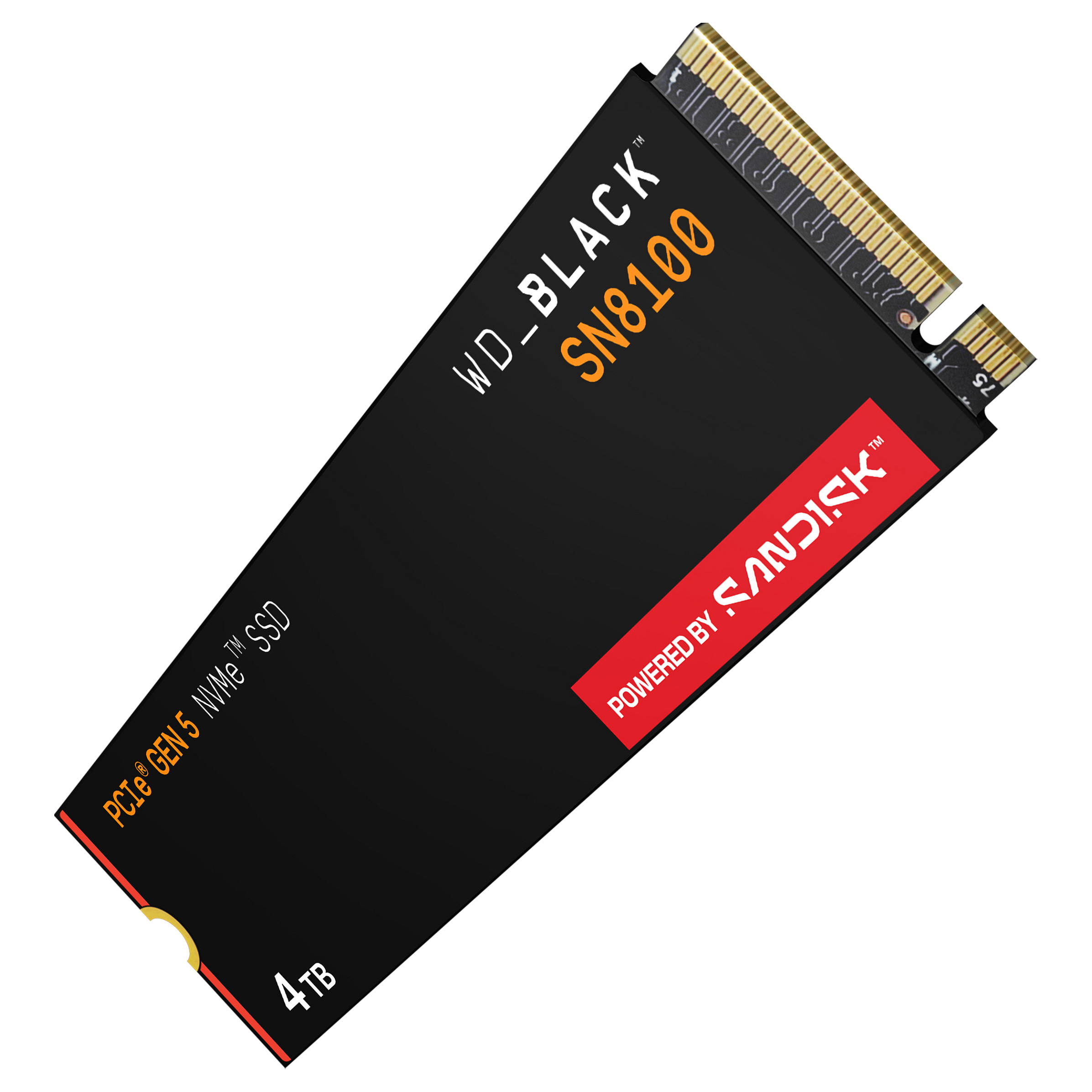 M.2 4TB WD Black SN8100 NVMe PCIe 5.0 x 4