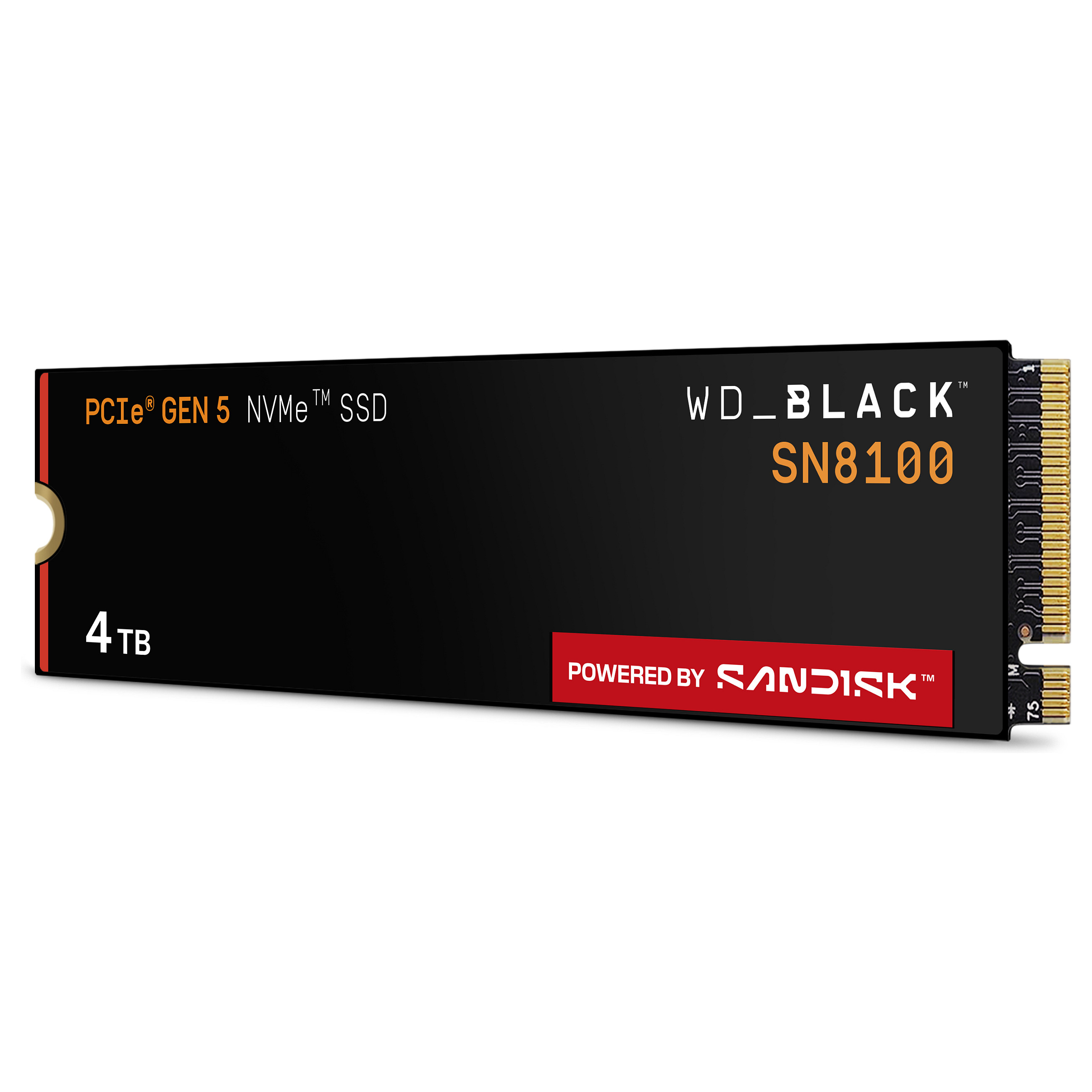 M.2 4TB WD Black SN8100 NVMe PCIe 5.0 x 4